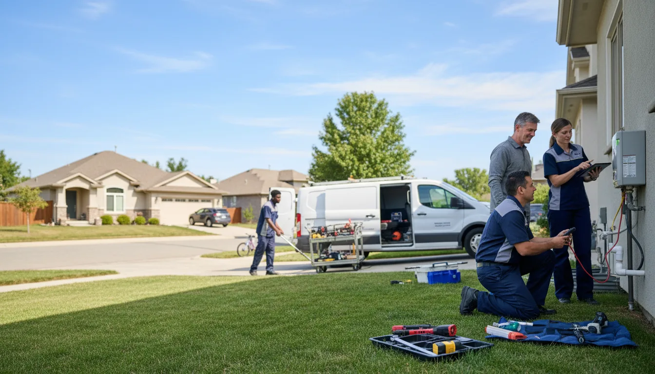 Tankless water heater service in Rio, IL